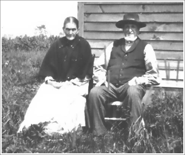 John Washington Meddaugh and Mary Thibaudeau in Croswell, Michigan